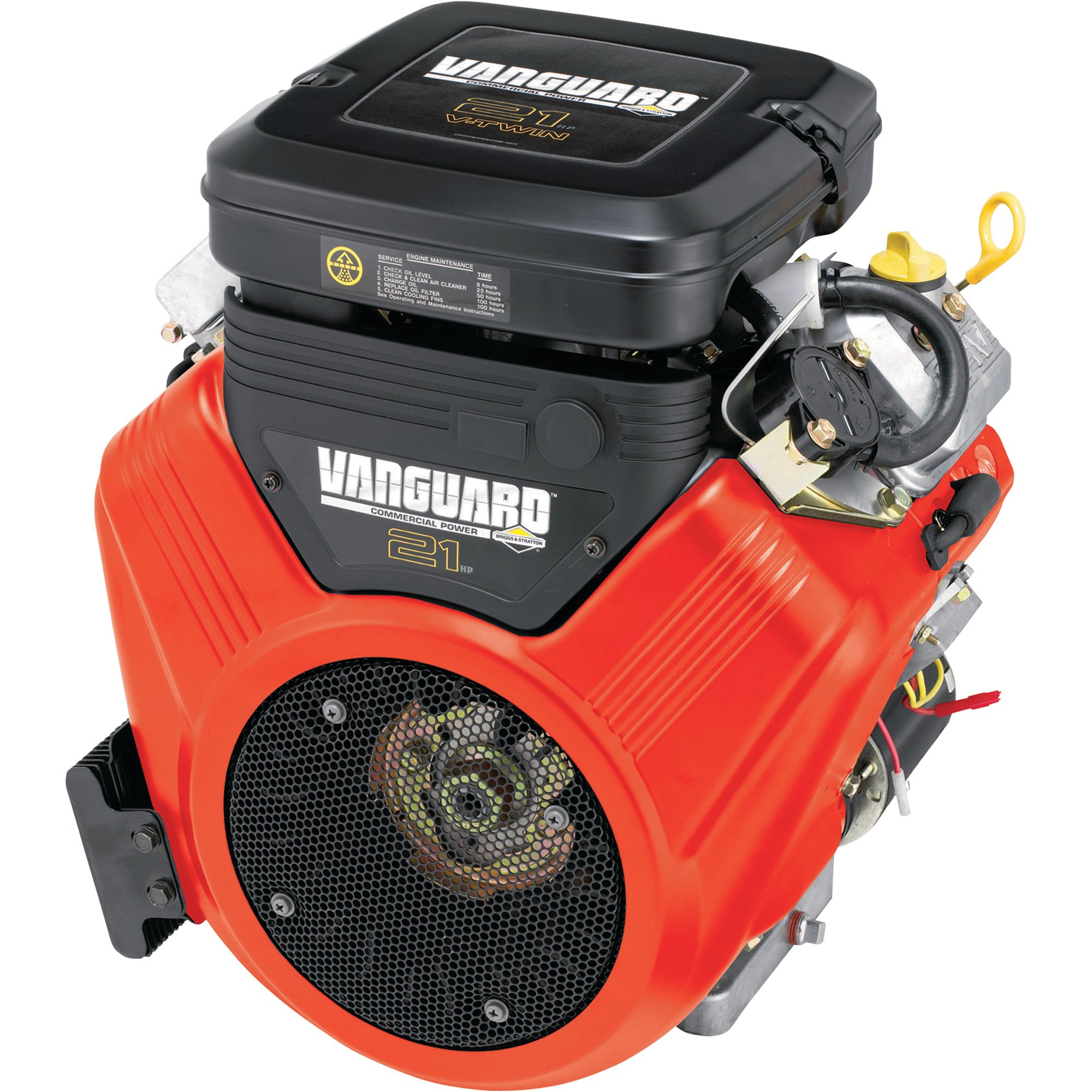 Please See Replacement Item# 103803. Briggs & Stratton Vanguard V-Twin Horizontal Engine with Electric Start — 627cc, 1in. x 2 29/32in. Shaft, Model# 385447-3075-G1
